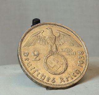 2 Reichsmark Plata 0.625