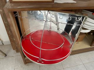 Mueble Comedor Madera y Cristal