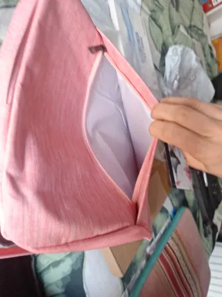 Funda portátil rosa