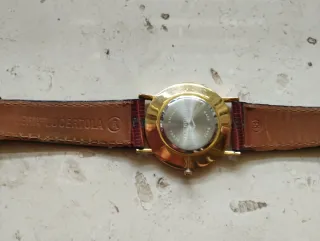 Orologio Loengrin Vintage Oro e Pelle Marrone
