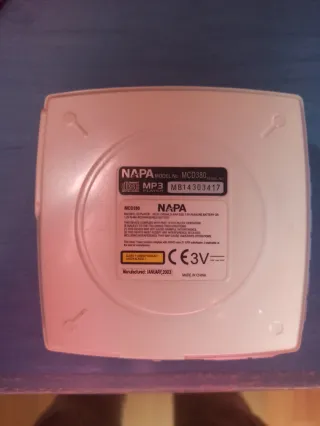 Reproductor CD MP3 NAPA MCD380