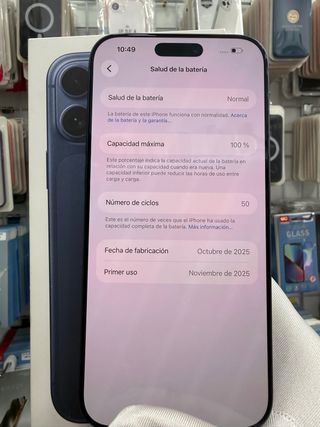 iPhone 17 Pro Max 256GB Azul Seminuevo