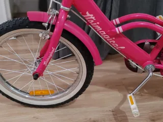 Bicicleta infantil rosa