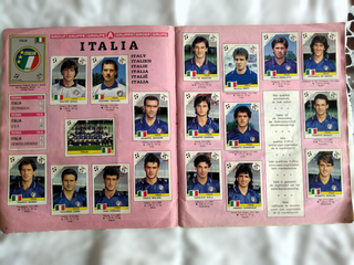 Álbum Panini Italia 90 Completo