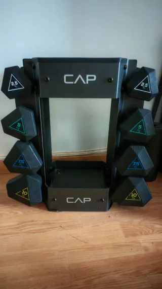 Mancuernas hexagonales 2.5 kg (par)