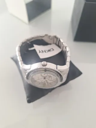 Reloj DKNY Mujer Plata y Blanco