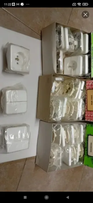 Mecanismos luz marca BJC Ibiza