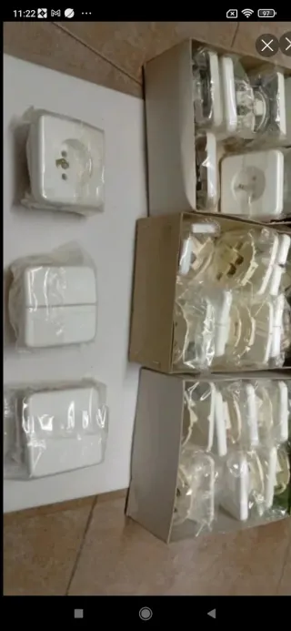 Mecanismos luz marca BJC Ibiza