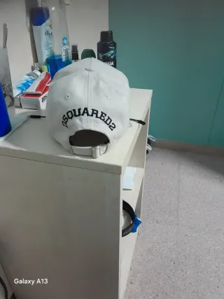 Gorra DSQUARED2 Beige 1964 Born in Canada