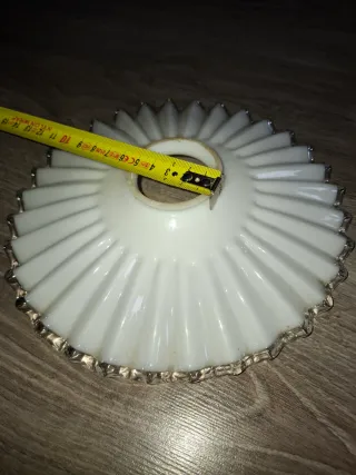 Tulipa Años 30 Cristal Plisado