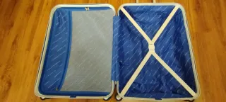 Maleta Mediana Victorio & Lucchino Azul Lunares