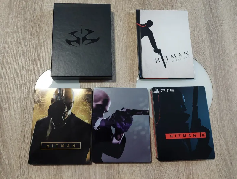 Imagen de Colección Steelbook Hitman + Artwork