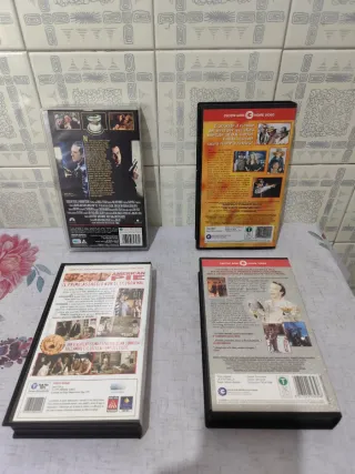 4 VHS: Face/Off, Il Mio West, American Pie, La Vit