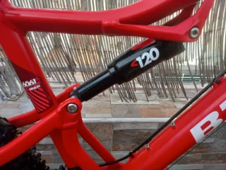 Bicicleta MTB Rockrider 540S Roja