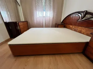 Canapé abatible madera y tela