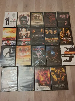 19 DVDs Precintados