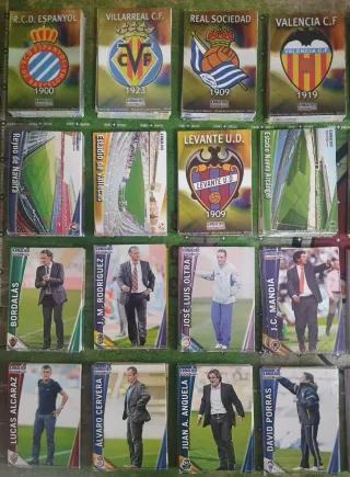 (001) Lote de 950 Cromos de La Liga 2012