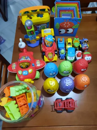 Lote Juguetes Educativos Bebé