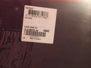 Tavola da snowboard Lobster Parkboard 154