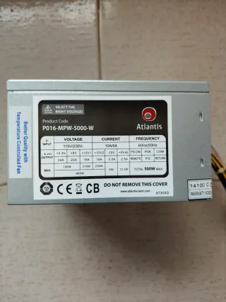 Alimentatore 500w