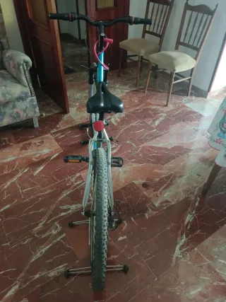 Bicicleta pequeña-mediana