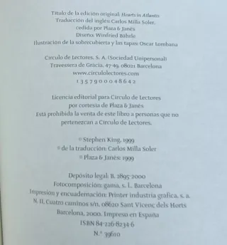 Buick 8, Corazones en la Atlántida y Desesperación