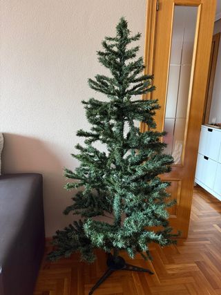 Árbol de Navidad artificial verde de 1,70