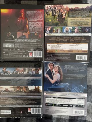 26 Películas Blu-ray 4K Precintadas