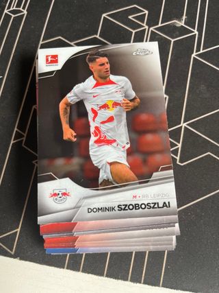 Lote 25 Cromos Topps Chrome Bundesliga