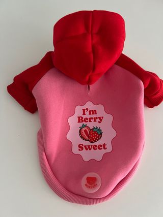 Sudadera perro/gato Dukier fresa