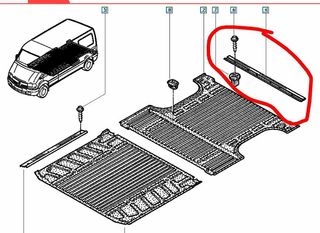 Banda Superior Paragolpes Scenic 3