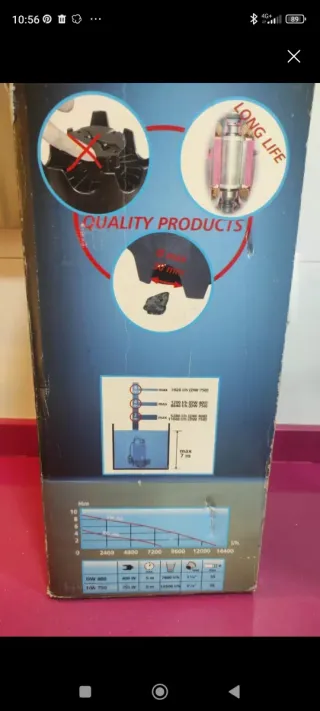 Bomba de agua CAMPEON nueva