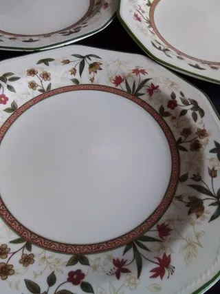 Juego 8Platos Cerámica Inglesa Churchill