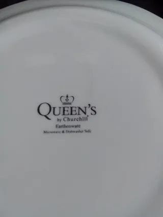 Juego 8Platos Cerámica Inglesa Churchill