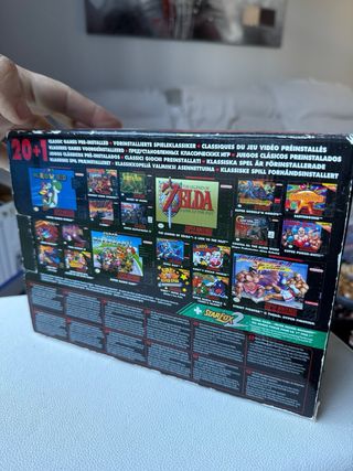 Super Nintendo Classic Mini con 2 mandos