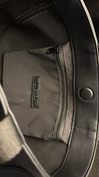 Bolso Diesel Unisex Negro/Gris