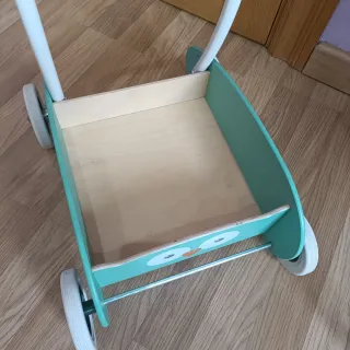 Carrito Andador Bebé Madera.