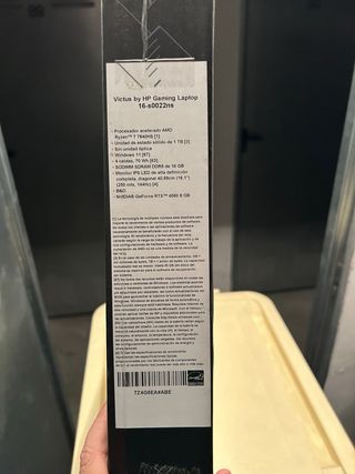 Portátil Gaming HP Ryzen 7 RTX 4060 16GB RAM