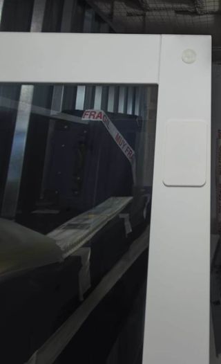 Librería Ikea Billy 80 puertas cristal , blanco