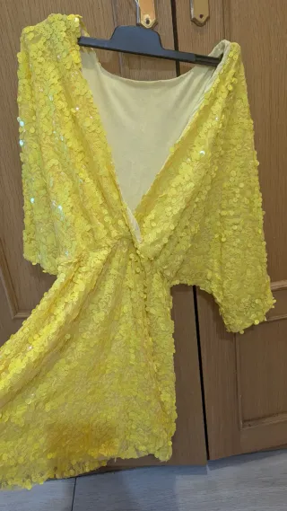 Vestido ( falda-pantalon) fiesta lentejuelas