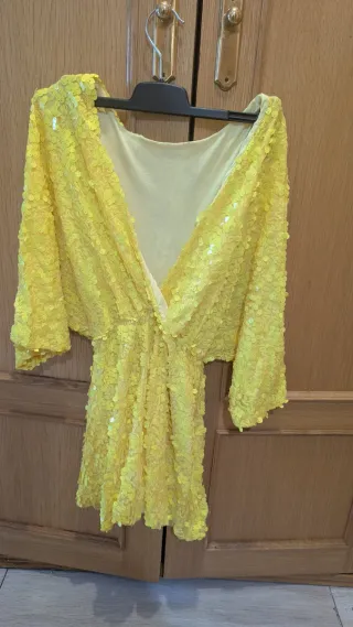 Vestido ( falda-pantalon) fiesta lentejuelas