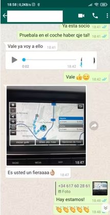 Código desbloqueo radio coche