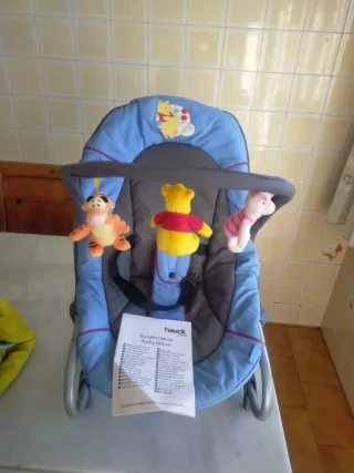 Mecedora bebé 3 posiciones