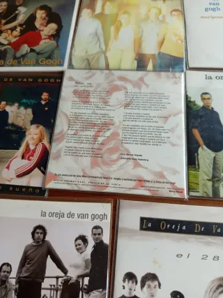 Lote 8 CDs  radio promocional La Oreja de Van Gogh