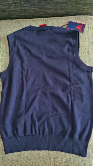 Kappa Maglione Senza Maniche Tg M Blu