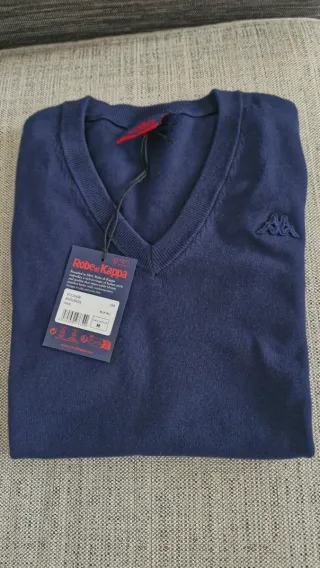 Kappa Maglione Senza Maniche Tg M Blu