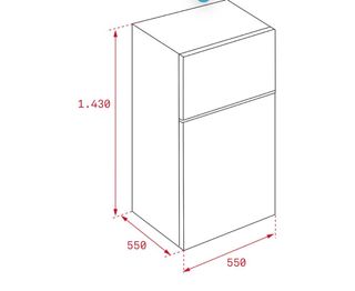 Frigorífico Teka 143 cm