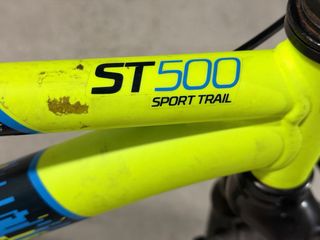 Esto sí que cansa a los niños. Bicicleta infantil