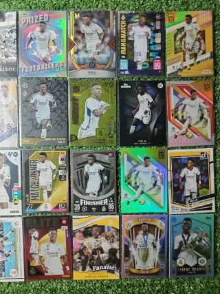 Lote 24 cards Vini Jr Panini Topps