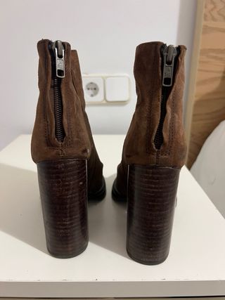 Botines ASH Piel Marrón T37